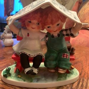 Goebel Hummel Red Heads Let It Rain